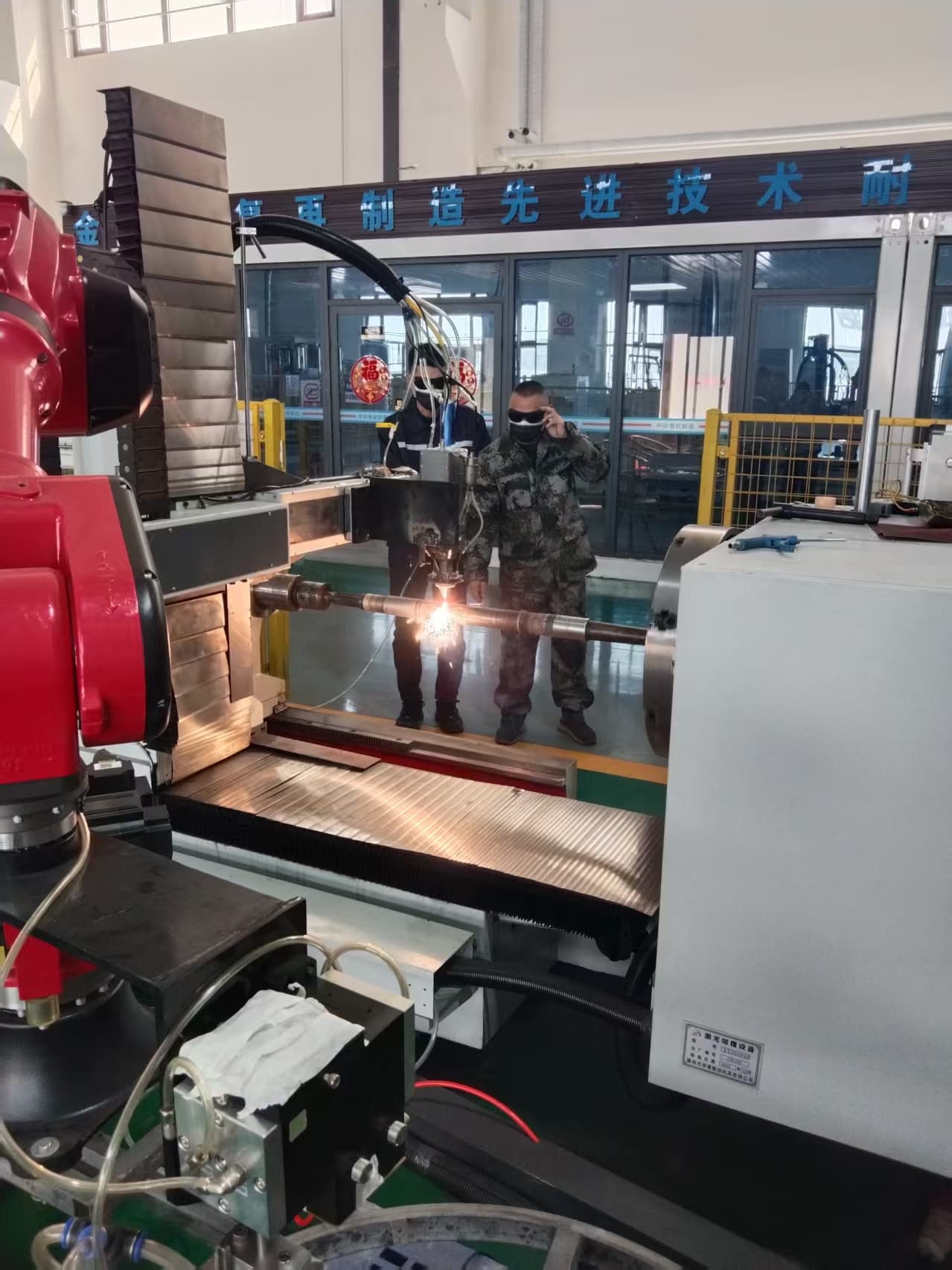 【华恒节能】高速激光熔覆-42crMo高速轴承钢表面强化硬化耐磨冶金涂层